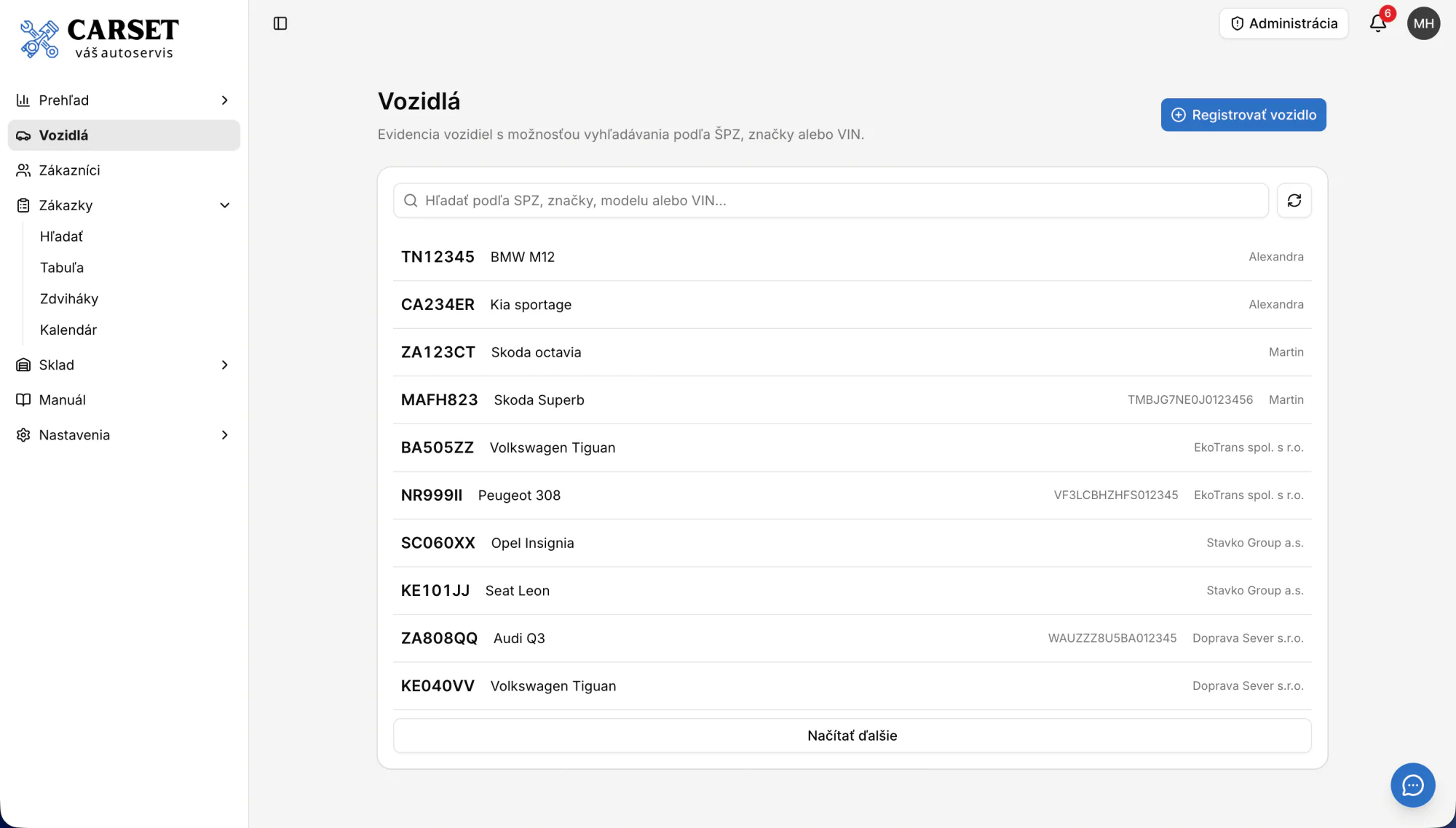 Vehicle Records